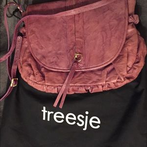 treesje Leather Crossbody Bag